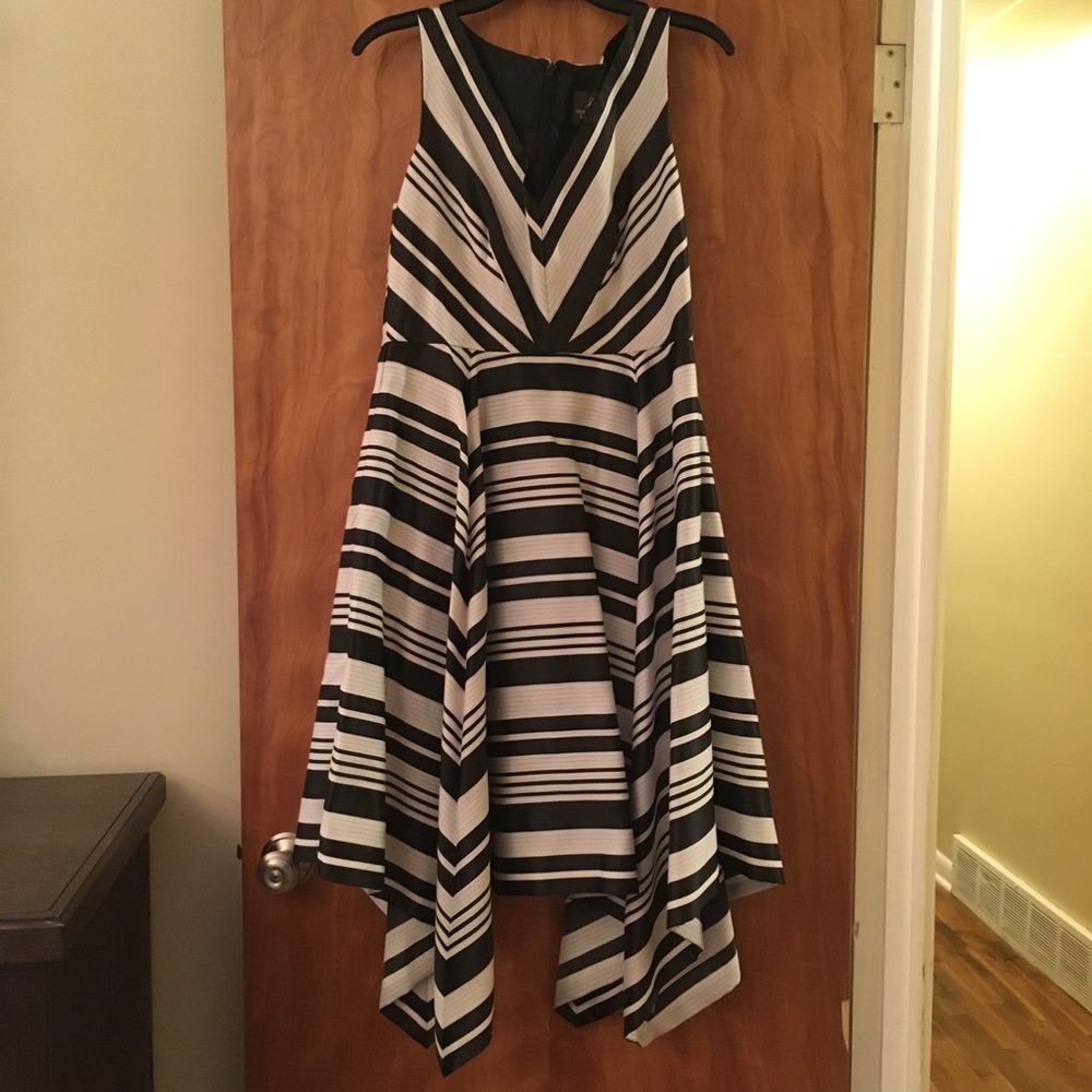 Adrianna Papell Handkerchief Dress (size 10)